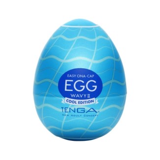 TENGA HUEVO MASTURBADOR WAVY COOL EDITION